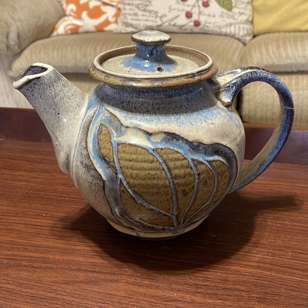 Handmade Stoneware Tea Kettle